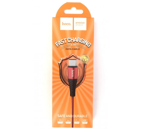 Кабель HOCO COOL DATA CABLE X 38 TYPE C ART 7436 (300 шт) за 98 грн