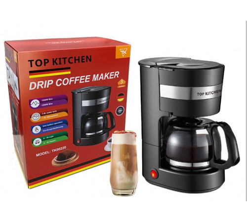 Кавоварка Top Kitchen 1200W TK-00220 (6) за 1346 грн