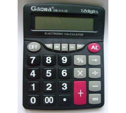 Калькулятор Gaona DS-111-12/8800/ 5425 (80) за 218 грн