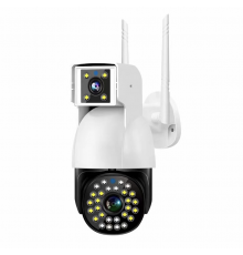 Камера DUAL CAMERA P12 WIFI IP 360/90 V380PRO 3+3.0mp уличная ART 8760 (30)