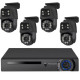 Dvr kit 4 ch с поворотными камерами ART 9592 (4) за 14697 грн