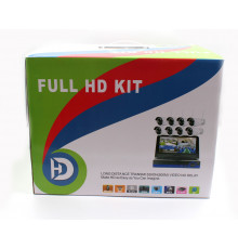 Рег. + Камеры DVR KIT 6678/ 5519 WiFi 8ch набор на 8 камер (4)