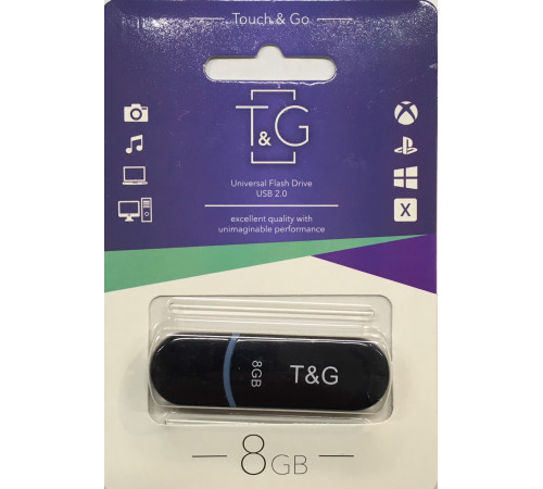 Флеш драйв T&G Flash Draiv 107 (USB/ 8GB/ 2.0) за 223 грн