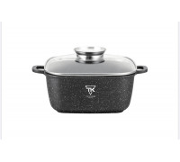 Кастрюля Top Kitchen (черная в белую точку 28 см) TК 00056 (6 шт/ящ)