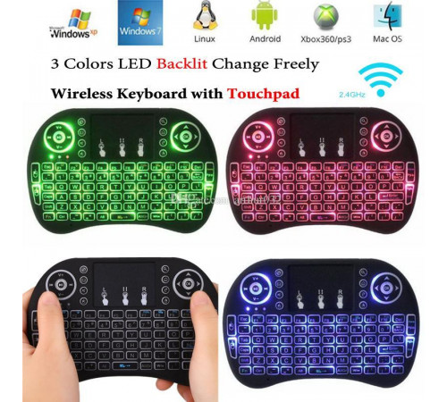 Клавиатура KEYBOARD wireless i8 ART-2231 (100 шт/ящ) за 311 грн