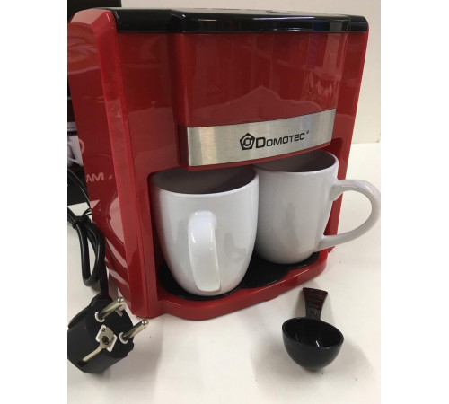 Кофеварка+ 2 чашки DOMOTEC MS-0705/ 5275 (6 шт/ящ) за 1200 грн