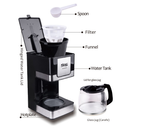 Кавоварка крапельна DSP Kafe Filter KA 3024 800Вт за 2070 грн