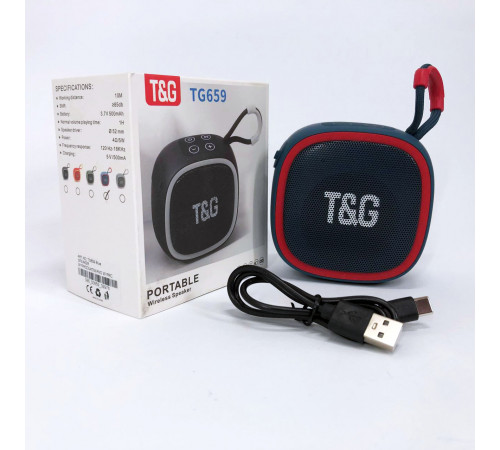 Акустические колонки для дома TG659, Блютуз акустика с радио, Акустические колонки с блютузом QM-45