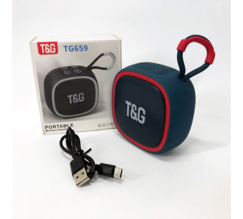 Акустические колонки для дома TG659, Блютуз акустика с радио, Акустические колонки с блютузом QM-45