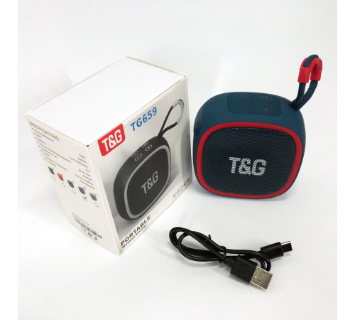 Акустические колонки для дома TG659, Блютуз акустика с радио, Акустические колонки с блютузом QM-45