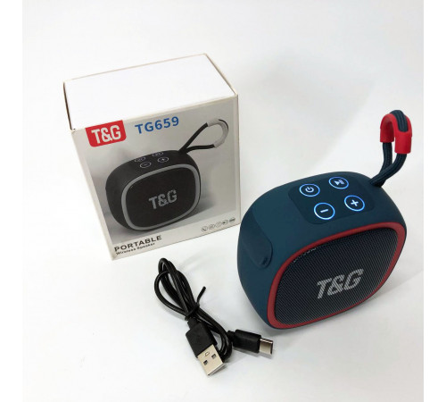 Акустические колонки для дома TG659, Блютуз акустика с радио, Акустические колонки с блютузом QM-45