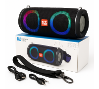 Мини-колонки с подсветкой TG642, Блютуз колонка с ремешком, Аккумуляторная bluetooth колонка IS-63