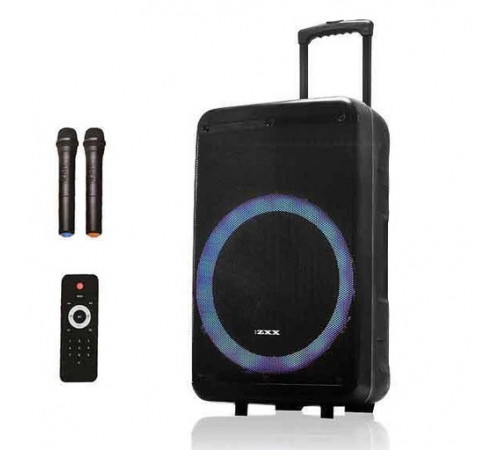 Акустична колонка з акумулятором ZXX-7676 200Вт портативна переносна колонка Bluetooth на колесах PI-82 за 8718 грн