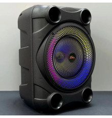 Беспроводная караоке колонка с микрофоном и RGB-подсветкой ZQS8148 YA-65