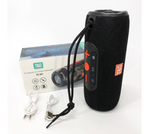 Колонка bluetooth бюджетная TG341, Беспроводная портативная колонка с ремешком usb s bluetooth SJ-58