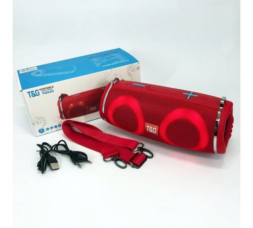 Колонка активна акумуляторна TG642, Портативна акустична bluetooth колонка Bluetooth музична PE-19 за 914 грн