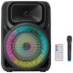 Портативная караоке колонка SPS 8147 Bluetooth 20W с микрофоном и RGB-подсветкой CI-18