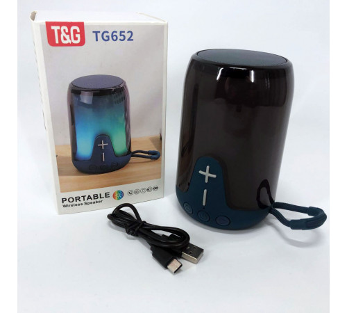 Блютуз колонка со светомузыкой, Колонка для домашней вечеринки Bluetooth с освещением VB-10