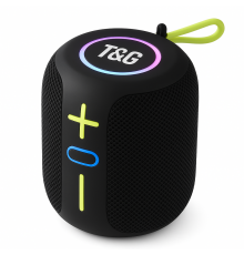 Маленькая колонка с подсветкой TG658, Портативная колонка portable wireless speaker MR-83