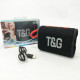Блютуз колонка с зарядкой от usb TG396, Блютуз колонка со светомузыкой светящаяся YA-36
