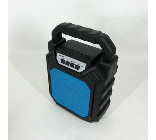 Беспроводная портативная Bluetooth колонка YF-668BT. Цвет: синий EG-50