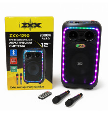 Переносная музыкальная колонка с встроенным микрофоном ZXX-1290, Громкая портативная bluetooth колонка NL-49
