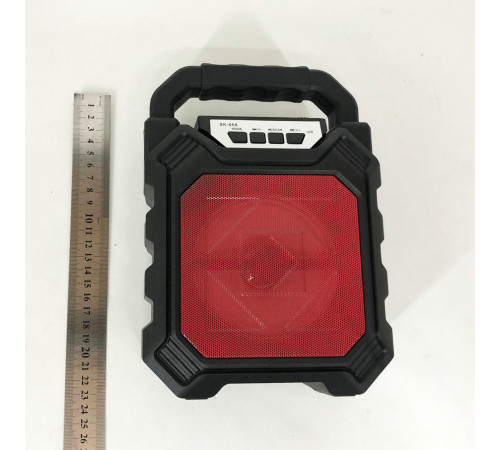 Бездротова портативна колонка Bluetooth YF-668BT. Колір: червоний XO-63 за 514 грн