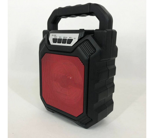 Бездротова портативна колонка Bluetooth YF-668BT. Колір: червоний XO-63 за 514 грн