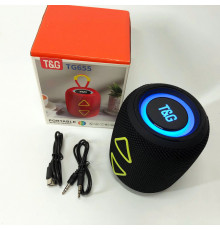 Bluetooth колонка с красивой подсветкой, Музыкальные колонки для улицы, Громкая блютуз колонка VI-72