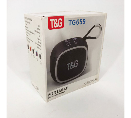 Акустические колонки для дома TG659, Беспроводная блютуз колонка в дорогу, Портивная bluetooth колонка EA-38