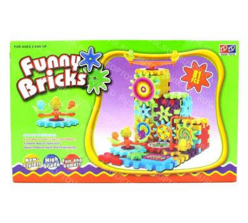 Детский развивающий 3D конструктор Funny Bricks (Фанни Брикс)