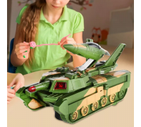 Армейский танк игрушка музыкальный , танк самолет 2 в 1