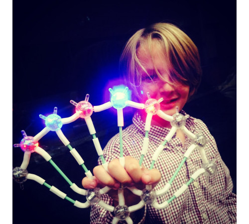 Детский светящийся конструктор Light Up Links