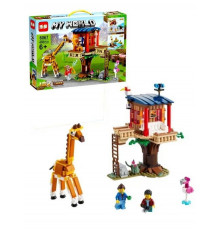 Конструктор Майнкрафт Зоопарк MY WORLD 6067, 438 деталей