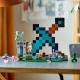 Дитячий конструктор Minecraft MyWorld діамантовий меч Майнкрафт з підсвічуванням 1441 деталь конструктор