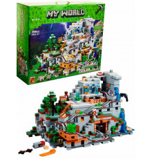 Конструктор Bela My World "Печера в горах" Minecraft, 2886 деталей