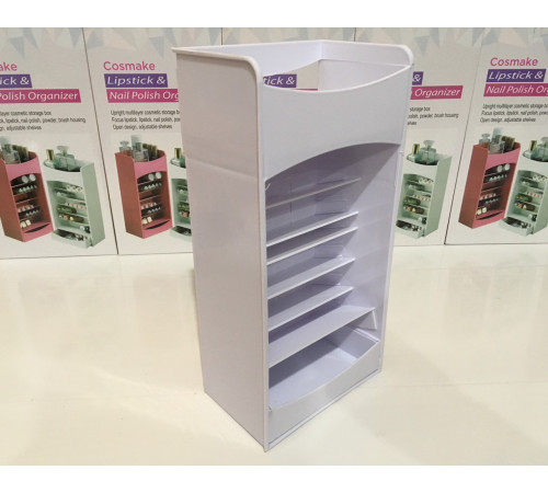 Вертикальный органайзер для косметики Cosmake Lipstick & Nail Polish Organizer 0009/ 6889 (24шт/ящ) за 644 грн