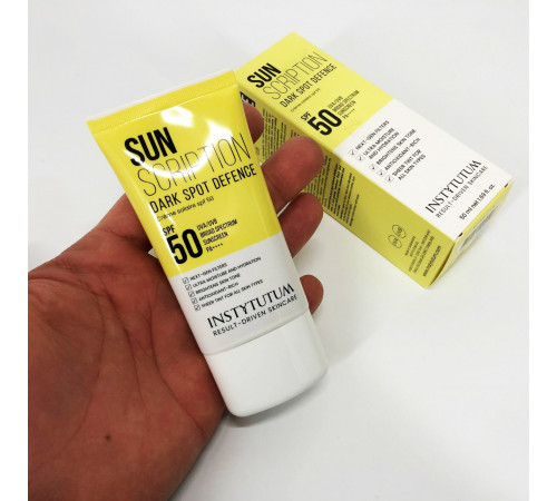 Солнцезащитный крем с осветительным эффектом Instytutum Sunscription Dark Spot Defence SPF 50, 50 мл SR-85