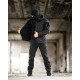 Тактический костюм Softshell 5в1 LUNAR черный ТР6407