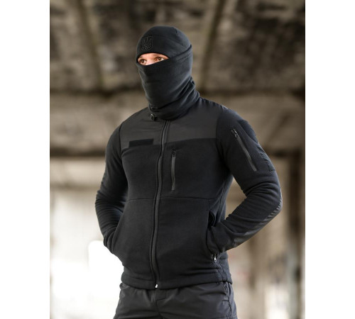 Тактический костюм Softshell 5в1 LUNAR черный ТР6407