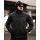Флисовый спортивный тактический костюм TARANTUL black ТР6551