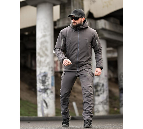 Зимовий тактичний костюм 7.62 grey ТР6559
