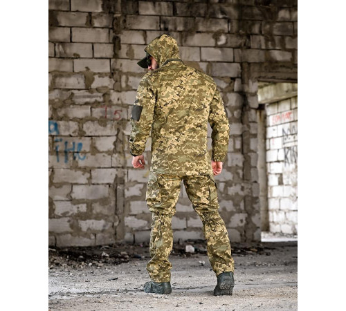 Тактичний костюм гірка retouch на флісі піксель ВТ7681