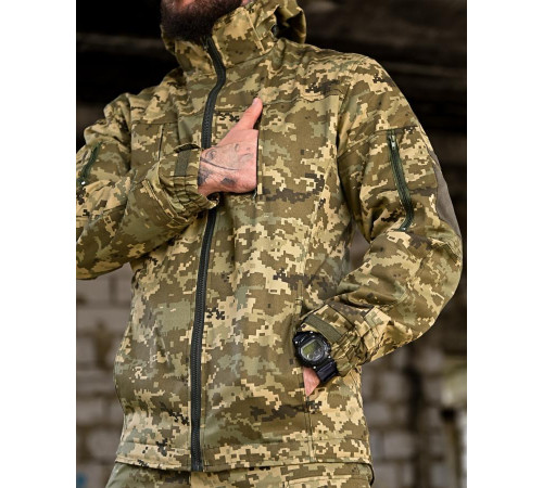Тактичний костюм гірка retouch на флісі піксель ВТ7681