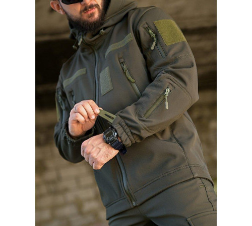 Тактический костюм софтшел BANDIT oliva ВТ7956
