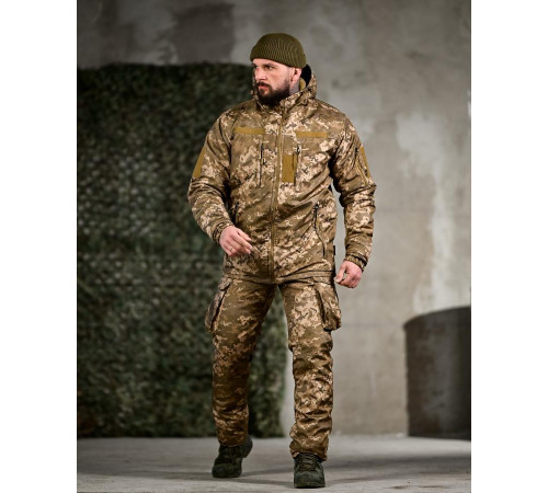 Зимний тактический костюм NORTHERN пиксель ТР6585
