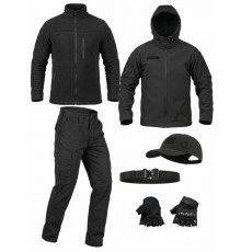 Тактический костюм 5в1 STABITEX черный ТР6725 XL