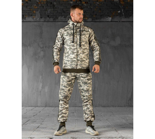 Зимовий спортивний костюм ARMY піксель ВТ7765