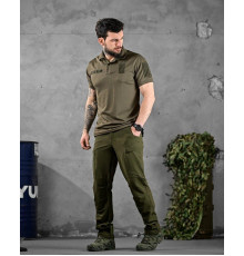 Летний тактический костюм soldier олива ДЛ6407