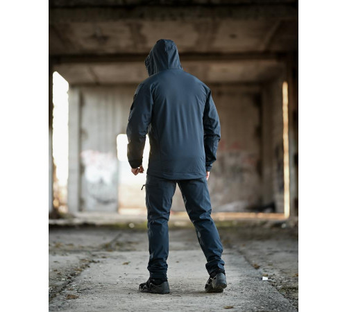 Тактичний костюм Softshell 5в1 LUNAR синій ДСНС ТР6409